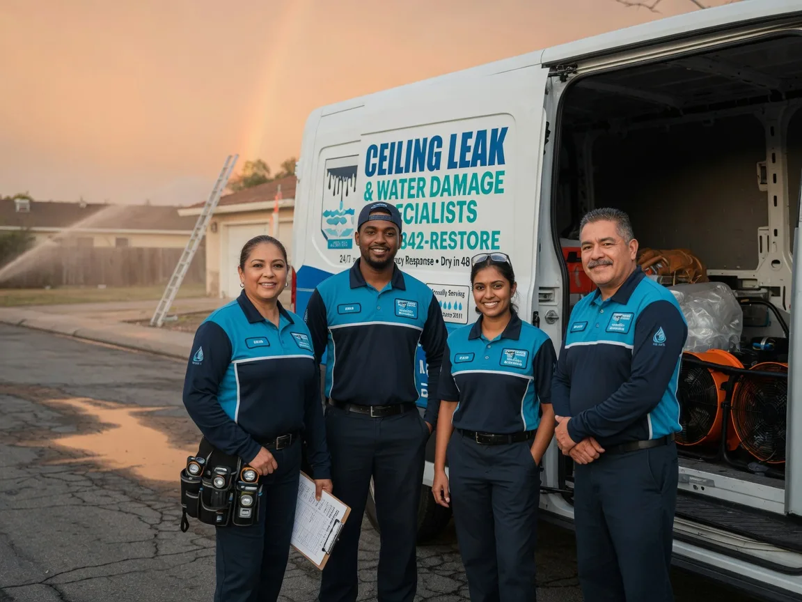 Ceiling Leak Cleanup company in Sanborn, ND
