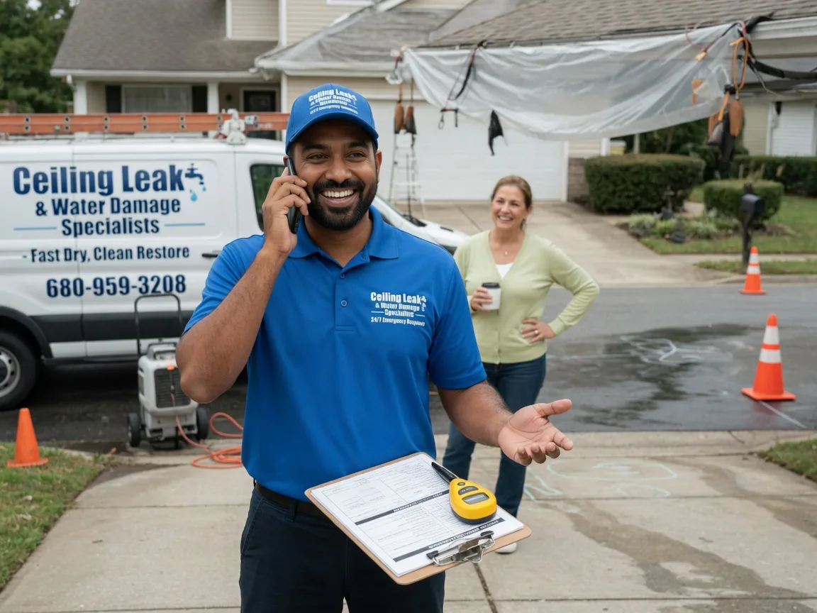 Ceiling Leak Cleanup Sanborn, ND FAQs